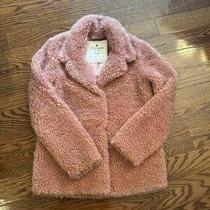 Abercrombie kids Sherpa work snap closures